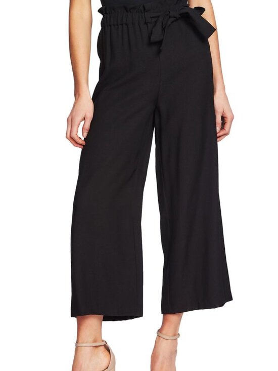 stradivarius Pants - NWOT • Stradivarius • paperbag tie waist cropped wide leg pants